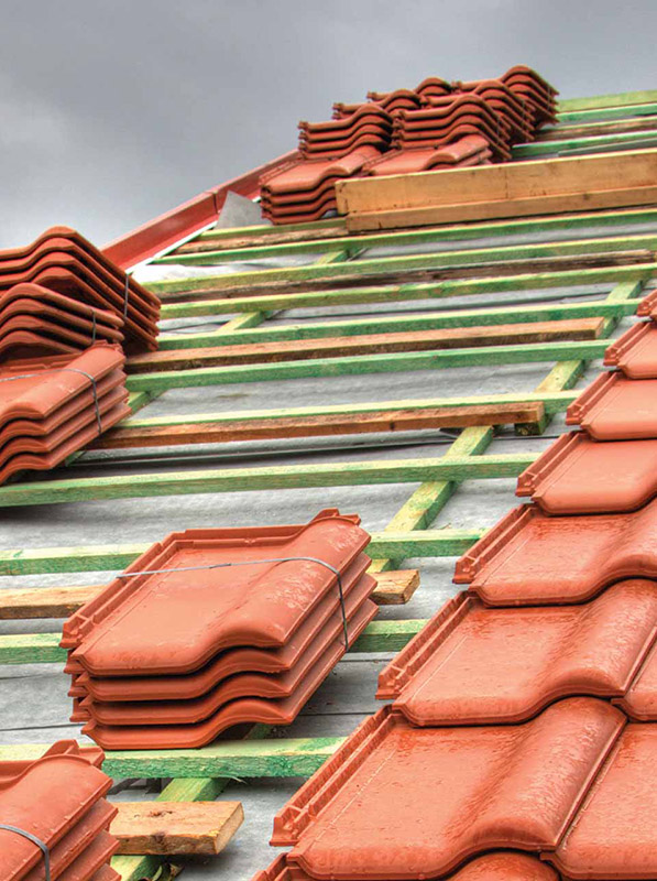 Ремонт на покриви с керемиди