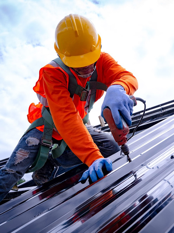 Ремонт на покриви с ламарина